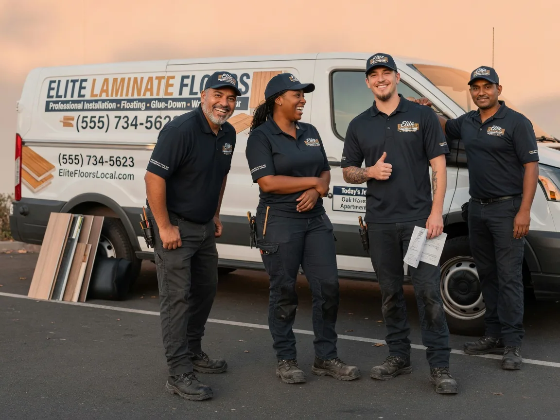 Laminate flooring installation company in Mosherville, MI